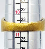 Solid Impressive Men's Crystal Faux Diamond Ring 14KGE and Unknown Mark