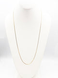 Slinky Cobra Thin Gold-Tone Metal Chain