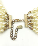 Fabulous Faux Pearl Cascade 7-Strand Necklace by You & i or Yousi