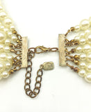 Fabulous Faux Pearl Cascade 7-Strand Necklace by You & i or Yousi