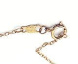 Sparkling Ruby Diamond Sterling Vintage Heart Pendant with Gold Overlay NIB New in Broken Box