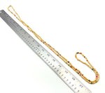 Evocative Multi-Color Super-Long Seed Bead Earth Tones Necklace