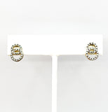 Prime Art & Jewel Interlocking Circles Diamond Sterling Drop Earrings