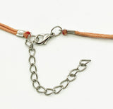 Flirty Summer Fun Cherry Red Large Bead Necklace with Fringe and Flower Beads