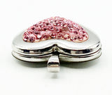 Sugar Sweet Pink Rhinestone Heart Locket