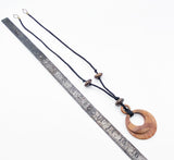 Grounding Wooden Eyeglasses Holder Button-Hooking