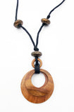 Grounding Wooden Eyeglasses Holder Button-Hooking