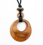 Grounding Wooden Eyeglasses Holder Button-Hooking