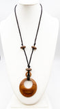 Grounding Wooden Eyeglasses Holder Button-Hooking