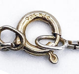 Spiritual Faith Hope Charity Sterling Pendant by Claddagh Gold Company on Sterling Box Chain 18 inches