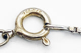 Spiritual Faith Hope Charity Sterling Pendant by Claddagh Gold Company on Sterling Box Chain 18 inches