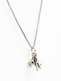 Spiritual Faith Hope Charity Sterling Pendant by Claddagh Gold Company on Sterling Box Chain 18 inches