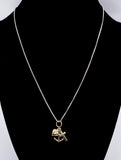 Spiritual Faith Hope Charity Sterling Pendant by Claddagh Gold Company on Sterling Box Chain 18 inches