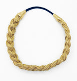 Regal Golden Braided Headband