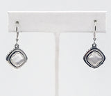 Stunning Sterling and Mother of Pearl Earrings